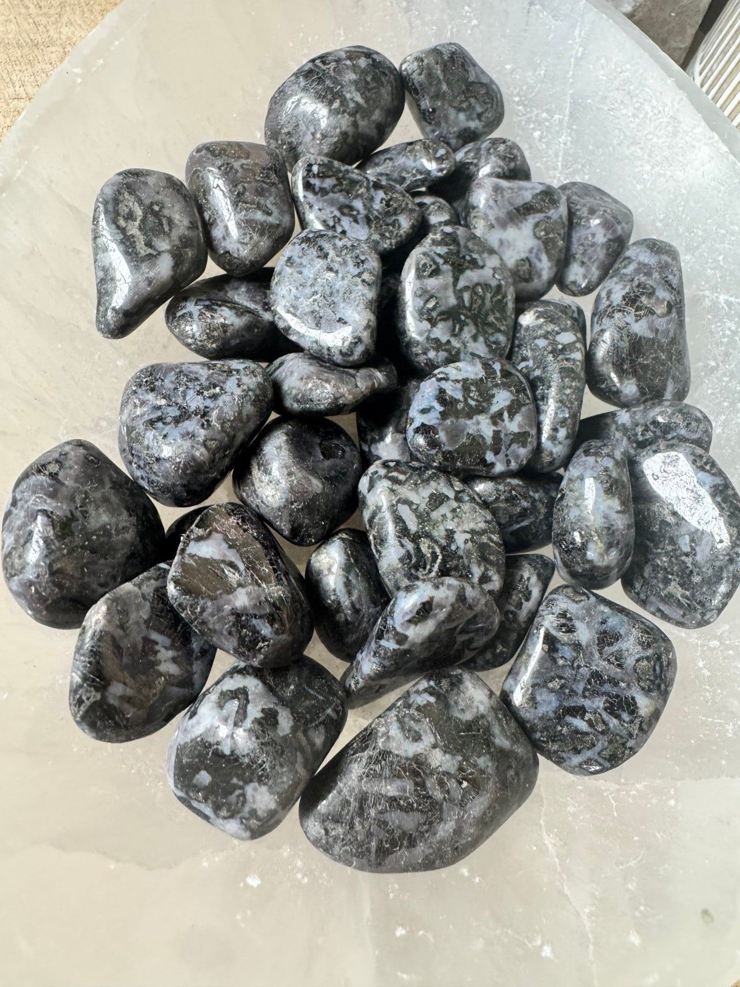 Indigo Gabbro Tumble - Purple Door Alchemy