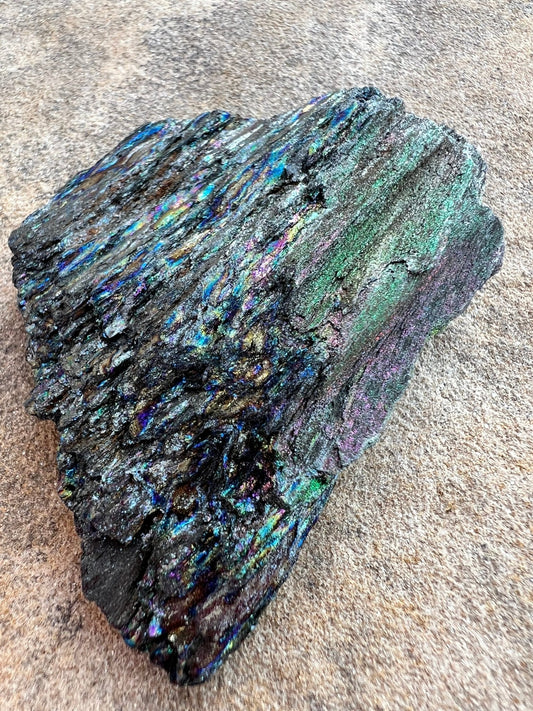 Iridescent Rainbow Hematite Specimen 2 - Purple Door Alchemy