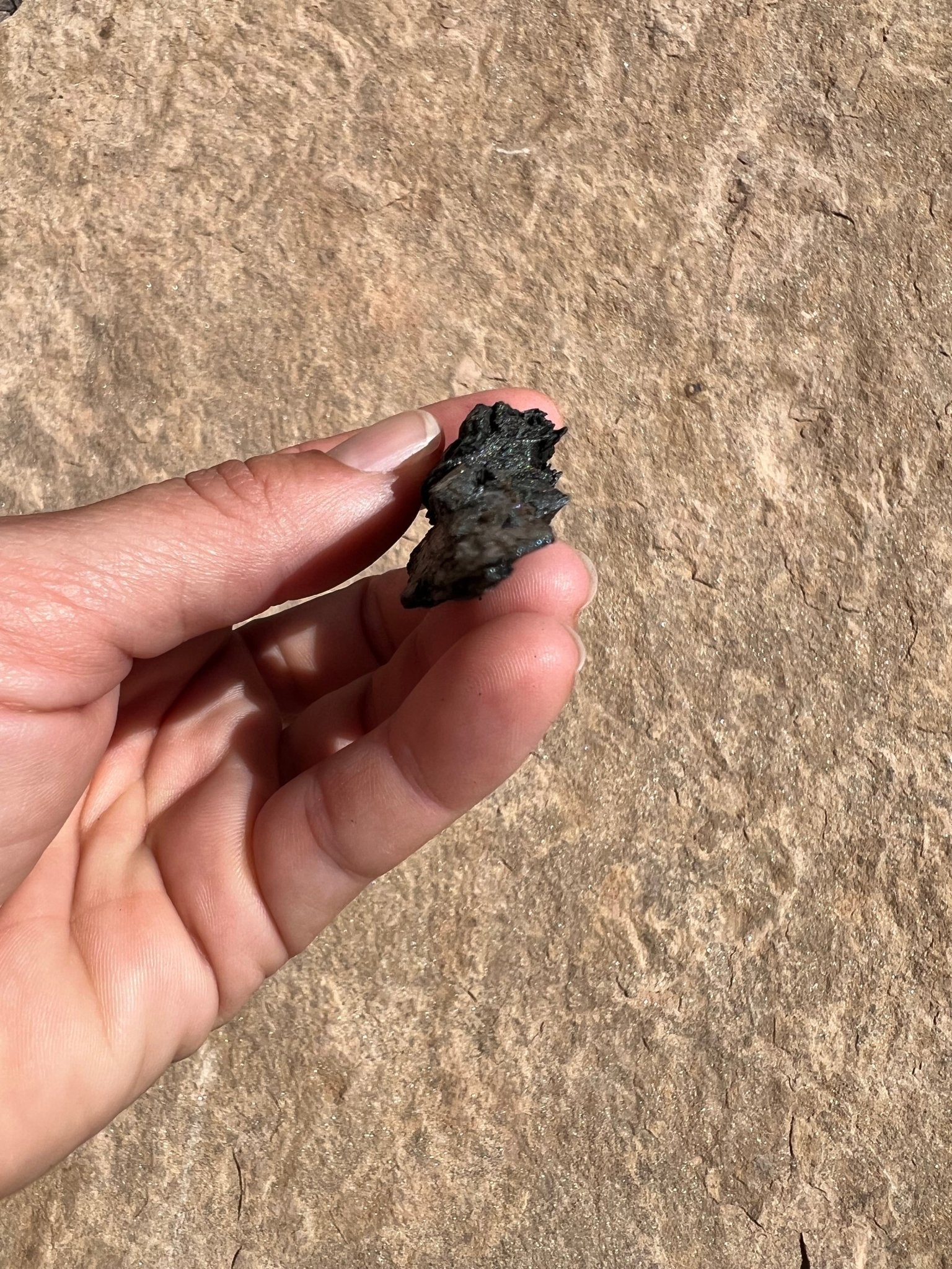 Iridescent Rainbow Hematite Specimen 44g - Purple Door Alchemy