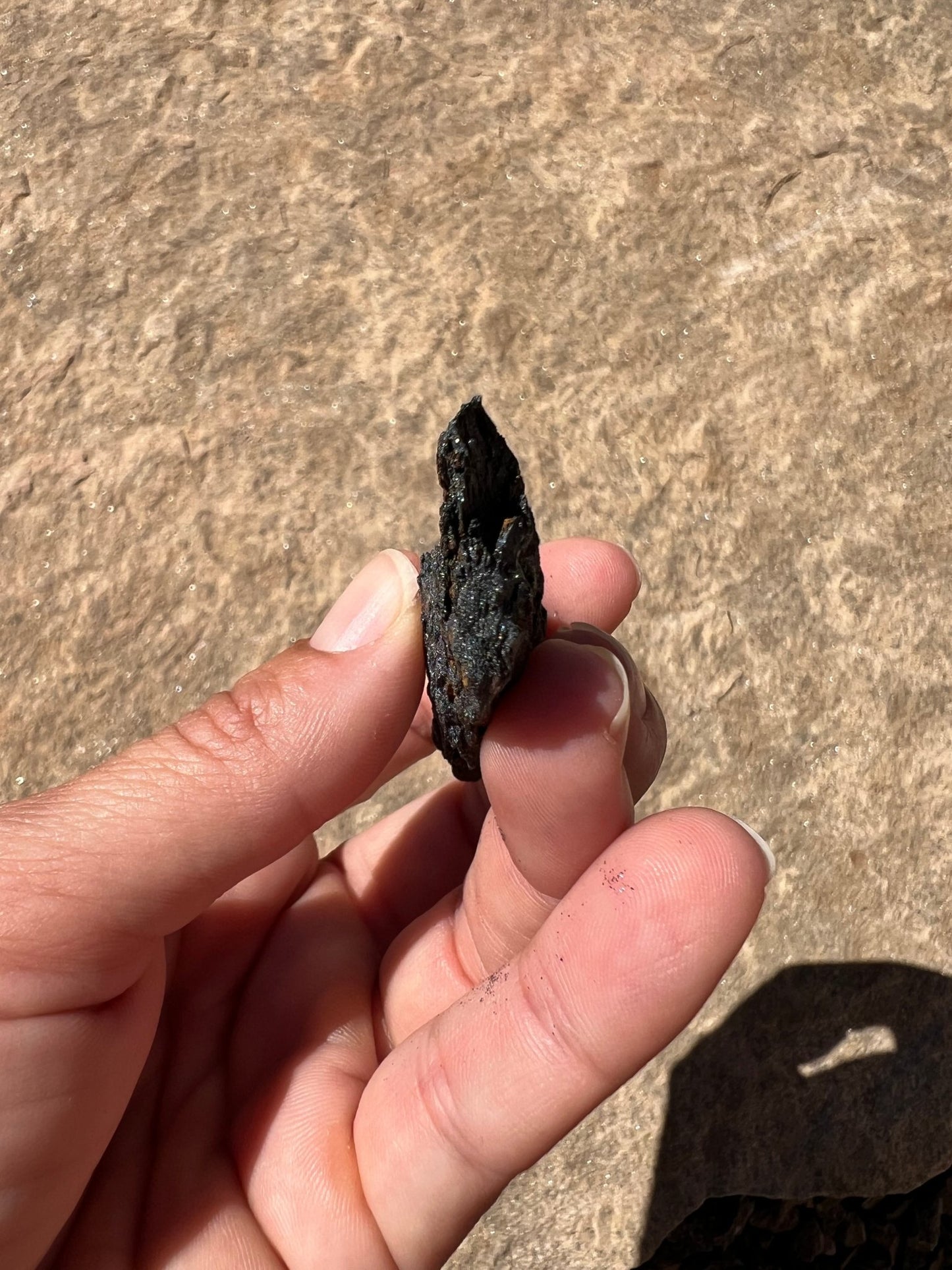 Iridescent Rainbow Hematite Specimen 48g - Purple Door Alchemy