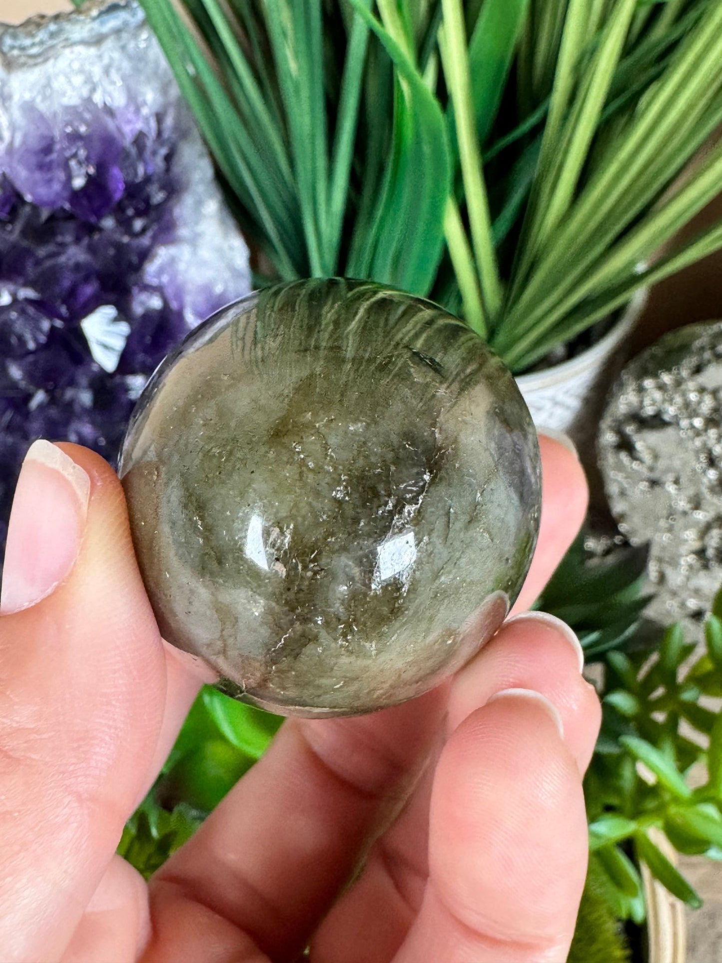 Labradorite Egg 2.2in - Purple Door Alchemy