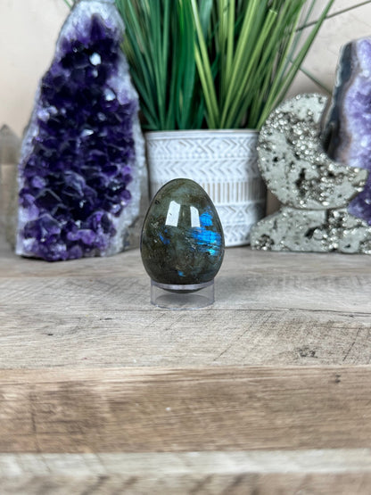 Labradorite Egg 2.2in - Purple Door Alchemy