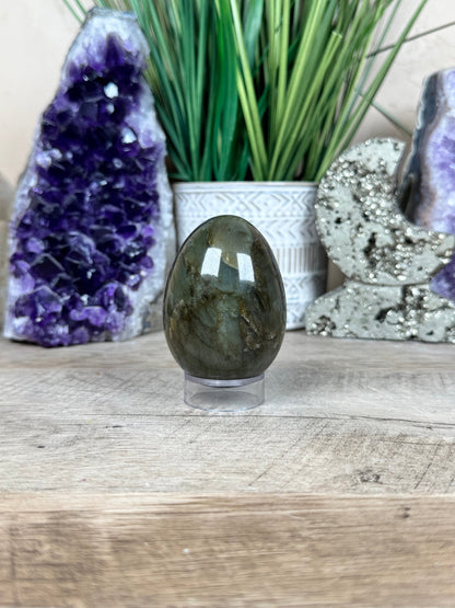 Labradorite Egg 2.6in - Purple Door Alchemy