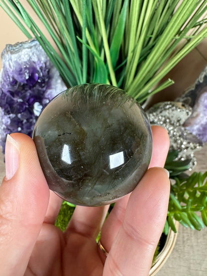 Labradorite Egg 2.6in - Purple Door Alchemy