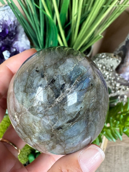 Labradorite Egg 3.2in - Purple Door Alchemy