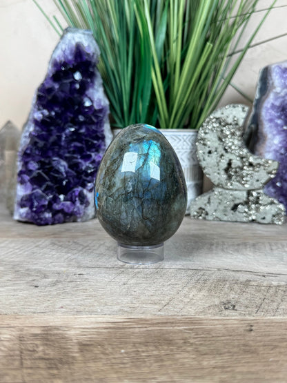 Labradorite Egg 3.2in - Purple Door Alchemy