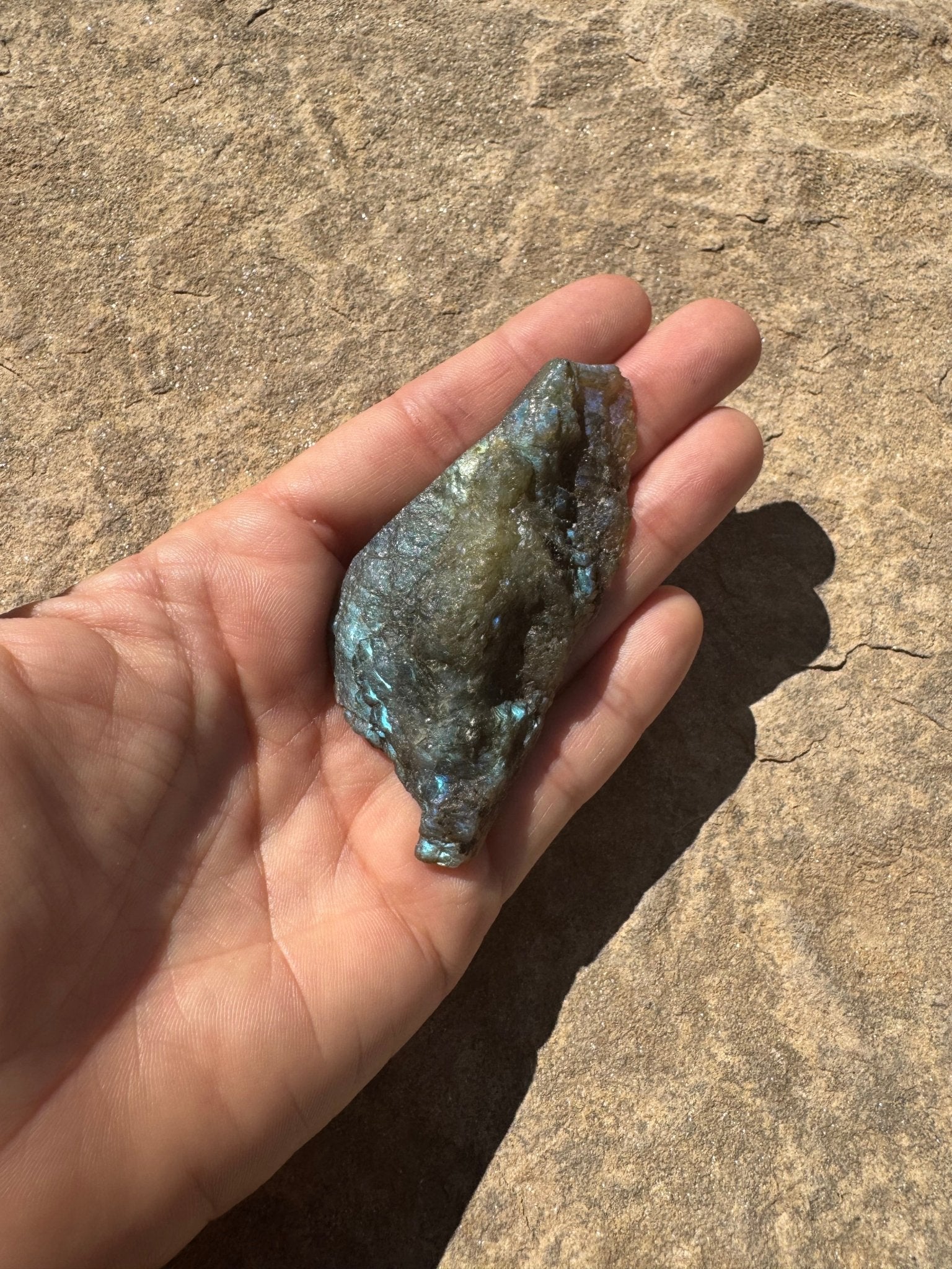 Labradorite Polished Slab 38g - Purple Door Alchemy