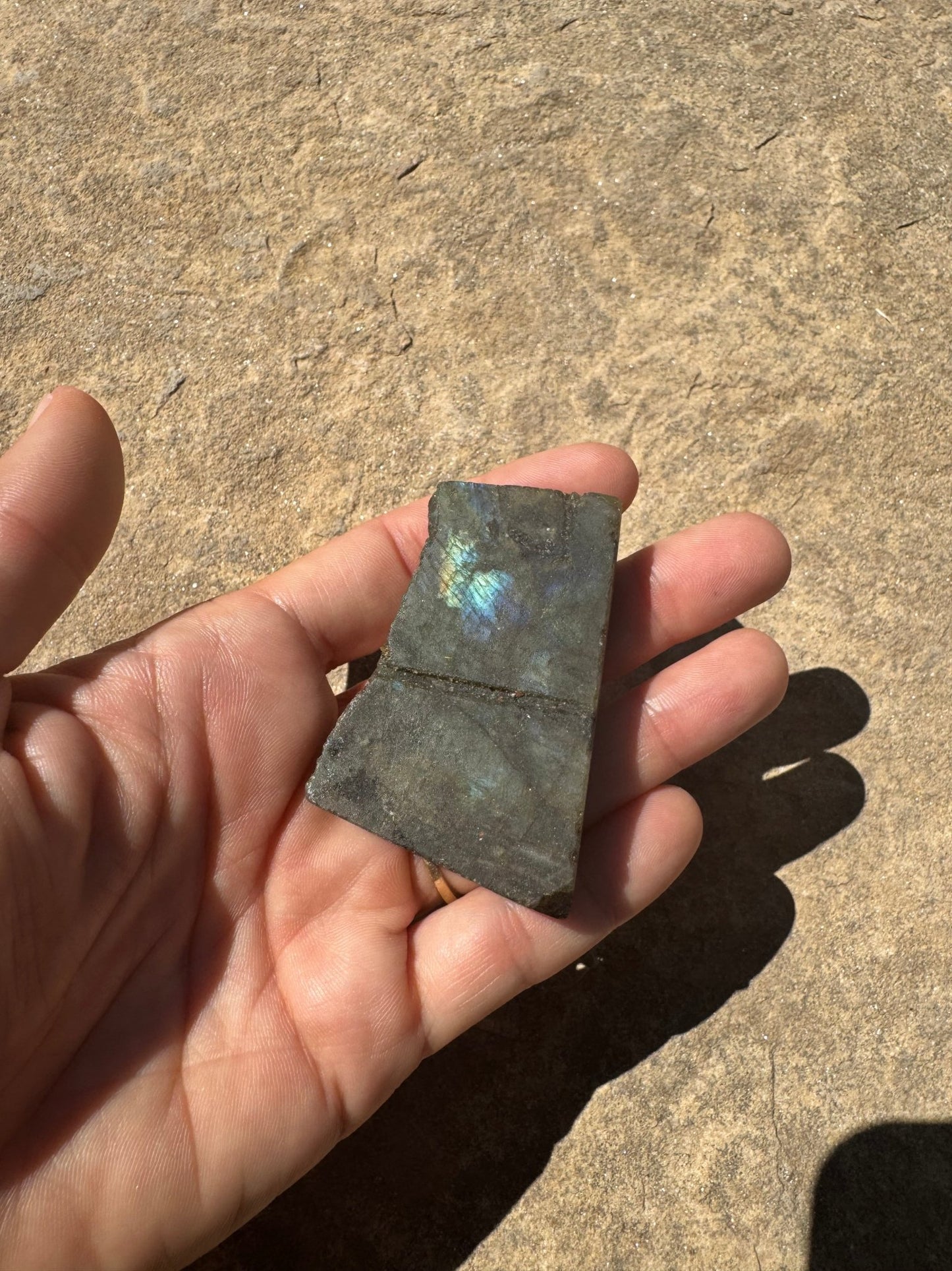 Labradorite Polished Slab 64g - Purple Door Alchemy