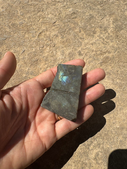 Labradorite Polished Slab 64g - Purple Door Alchemy