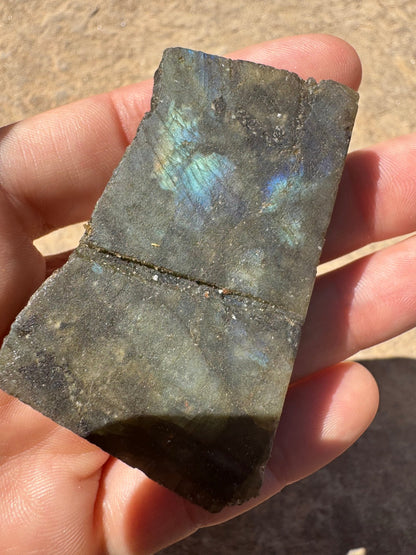 Labradorite Polished Slab 64g - Purple Door Alchemy
