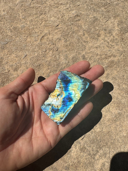 Labradorite Polished Slab 64g - Purple Door Alchemy