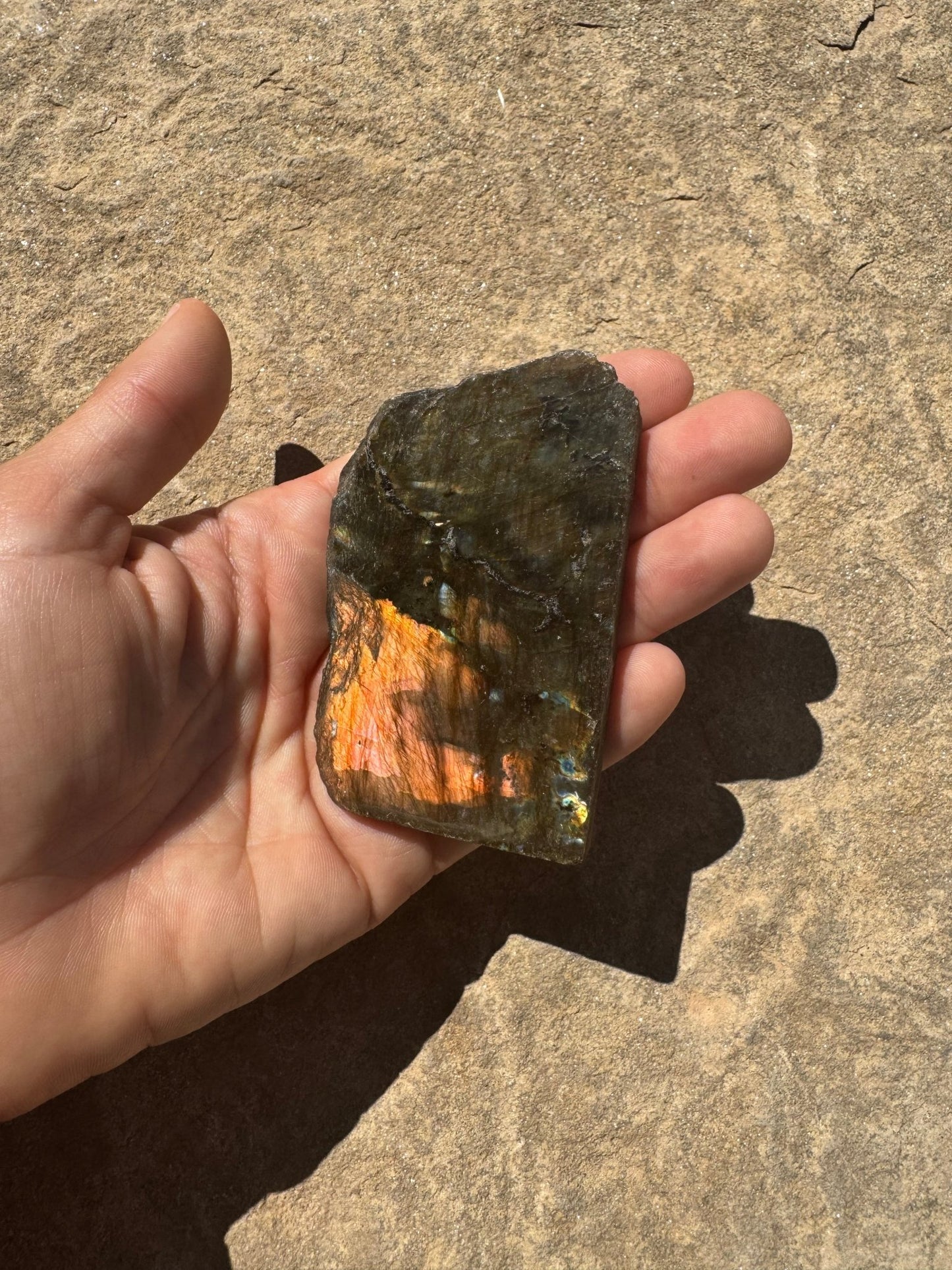 Labradorite Polished Slab 79g - Purple Door Alchemy