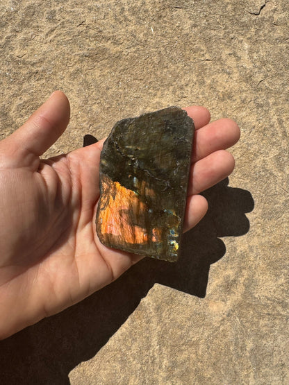 Labradorite Polished Slab 79g - Purple Door Alchemy