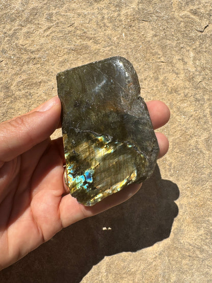 Labradorite Polished Slab 79g - Purple Door Alchemy