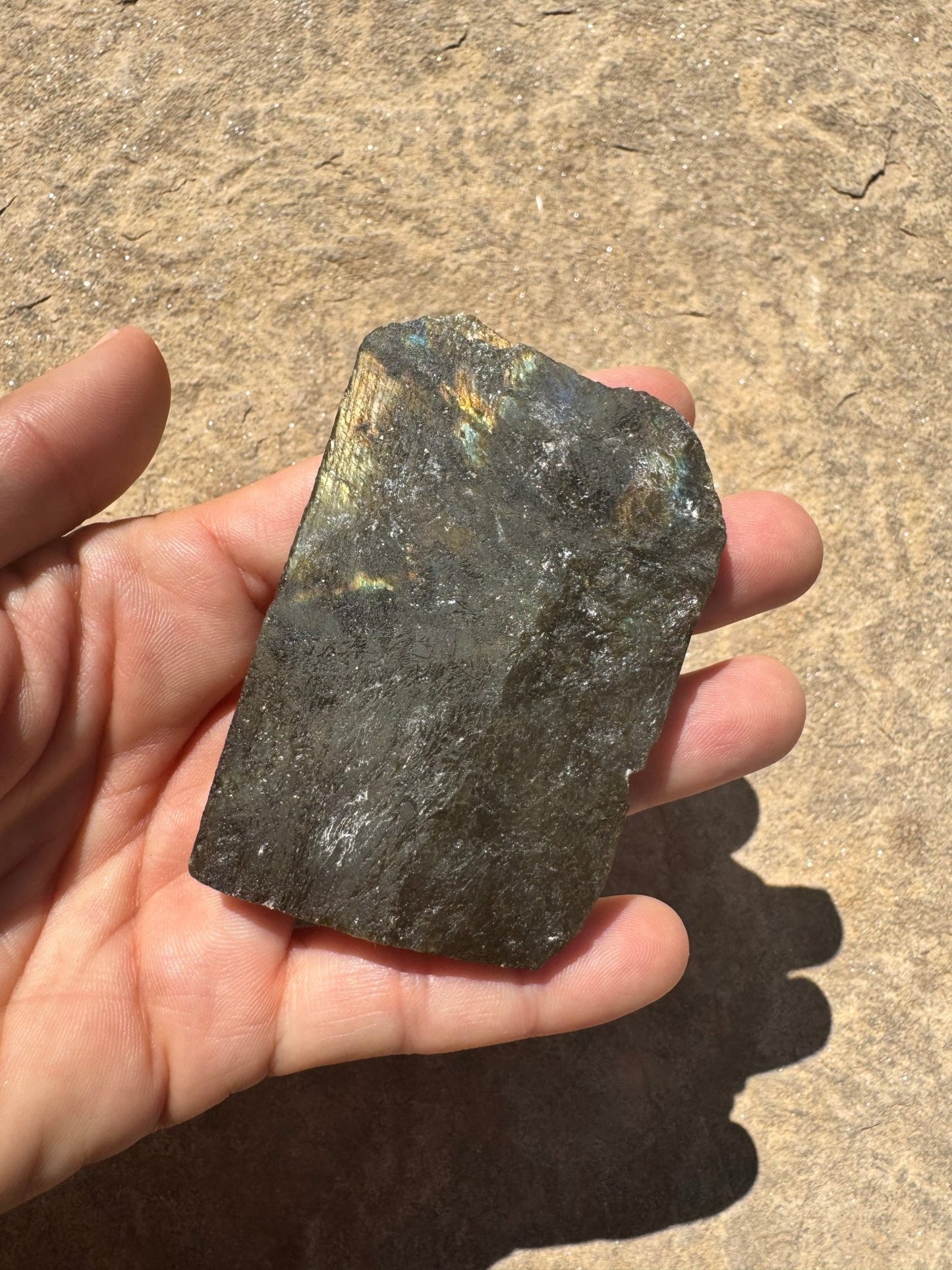 Labradorite Polished Slab 79g - Purple Door Alchemy