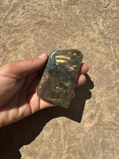 Labradorite Polished Slab 79g - Purple Door Alchemy