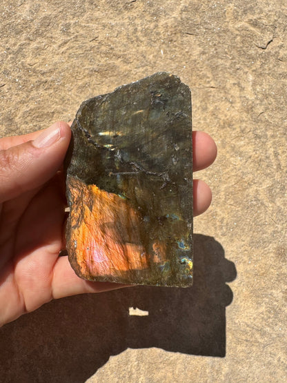 Labradorite Polished Slab 79g - Purple Door Alchemy