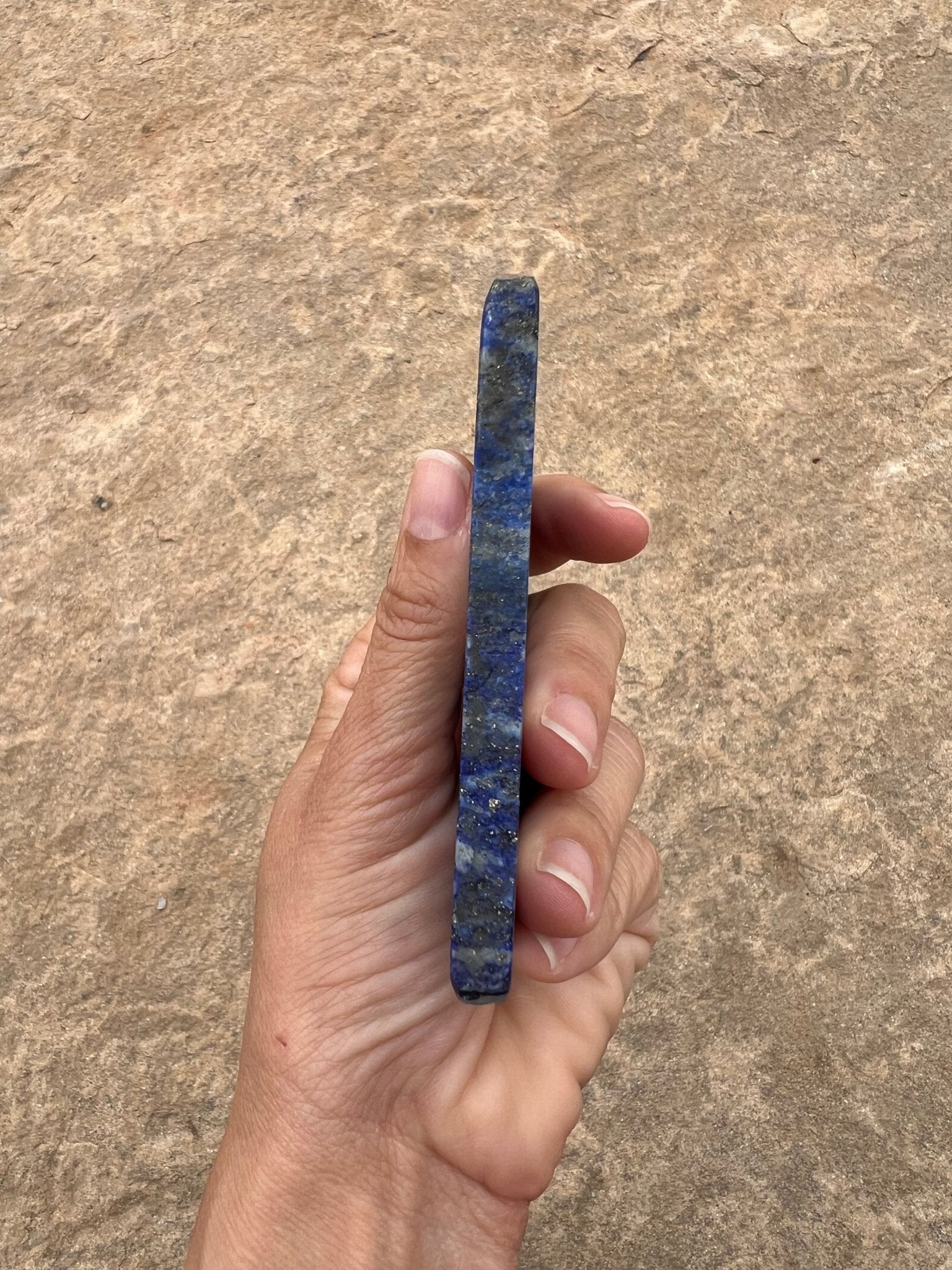 Lapis Lazuli Slab 117g - Purple Door Alchemy