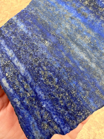 Lapis Lazuli Slab 117g - Purple Door Alchemy