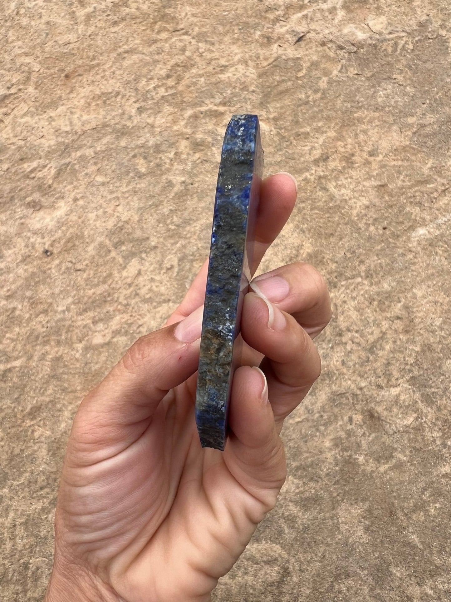 Lapis Lazuli Slab 117g - Purple Door Alchemy