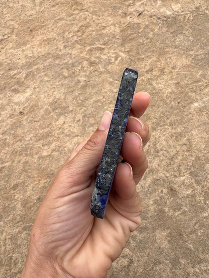 Lapis Lazuli Slab 117g - Purple Door Alchemy