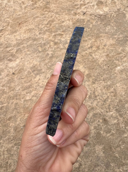 Lapis Lazuli Slab 117g - Purple Door Alchemy