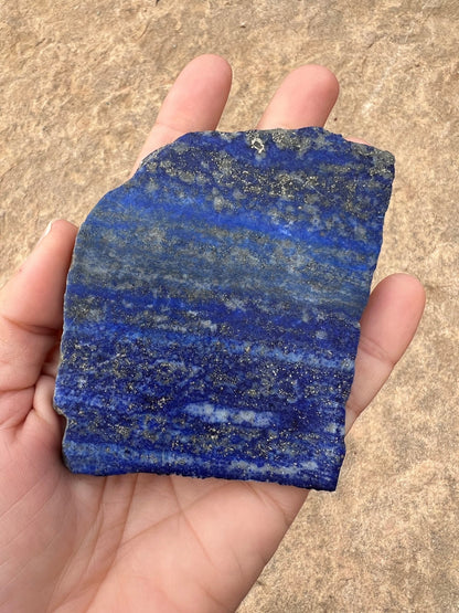 Lapis Lazuli Slab 125g - Purple Door Alchemy