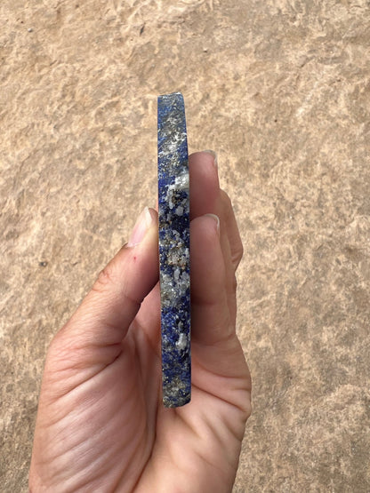 Lapis Lazuli Slab 125g - Purple Door Alchemy