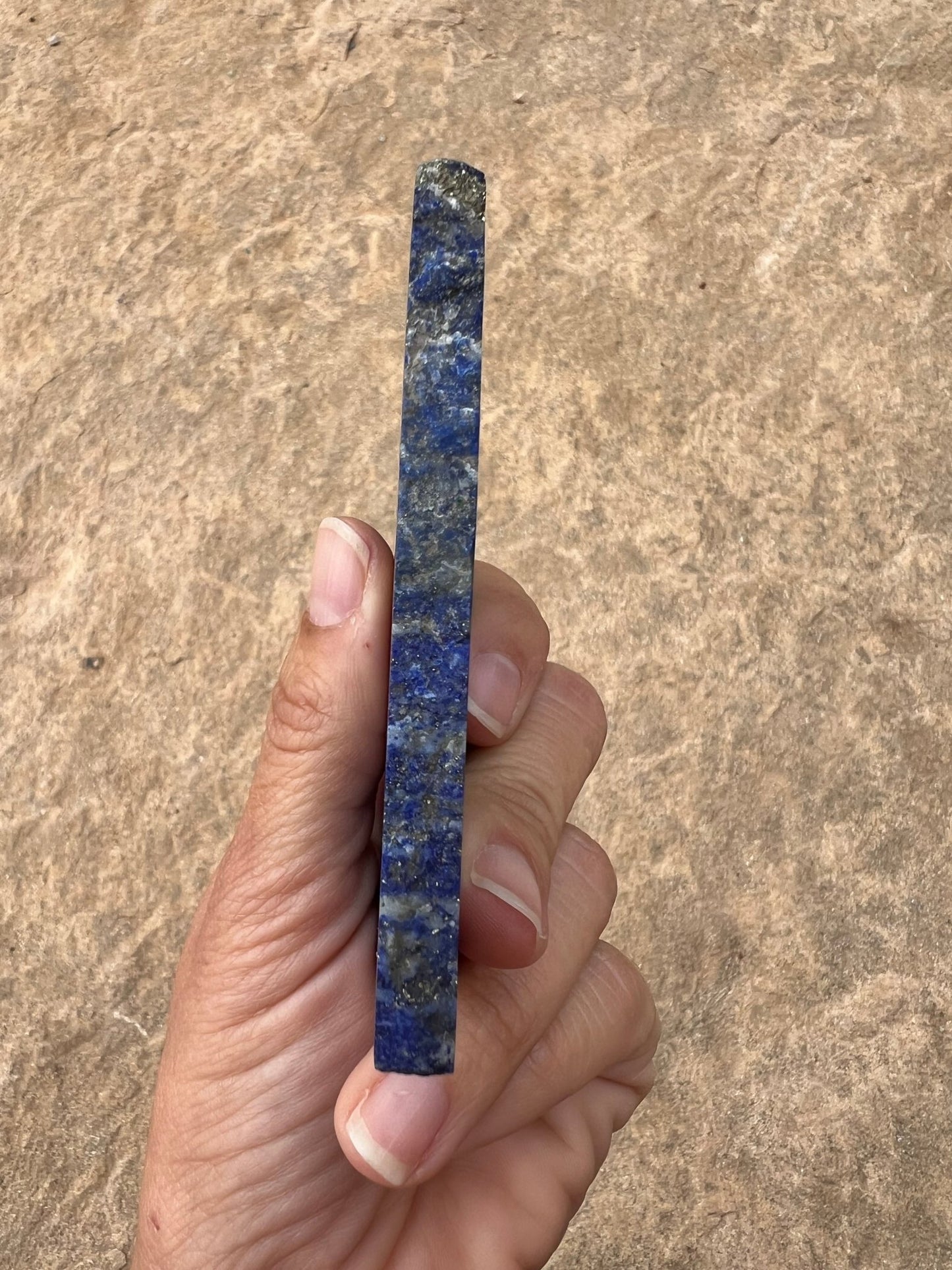 Lapis Lazuli Slab 125g - Purple Door Alchemy