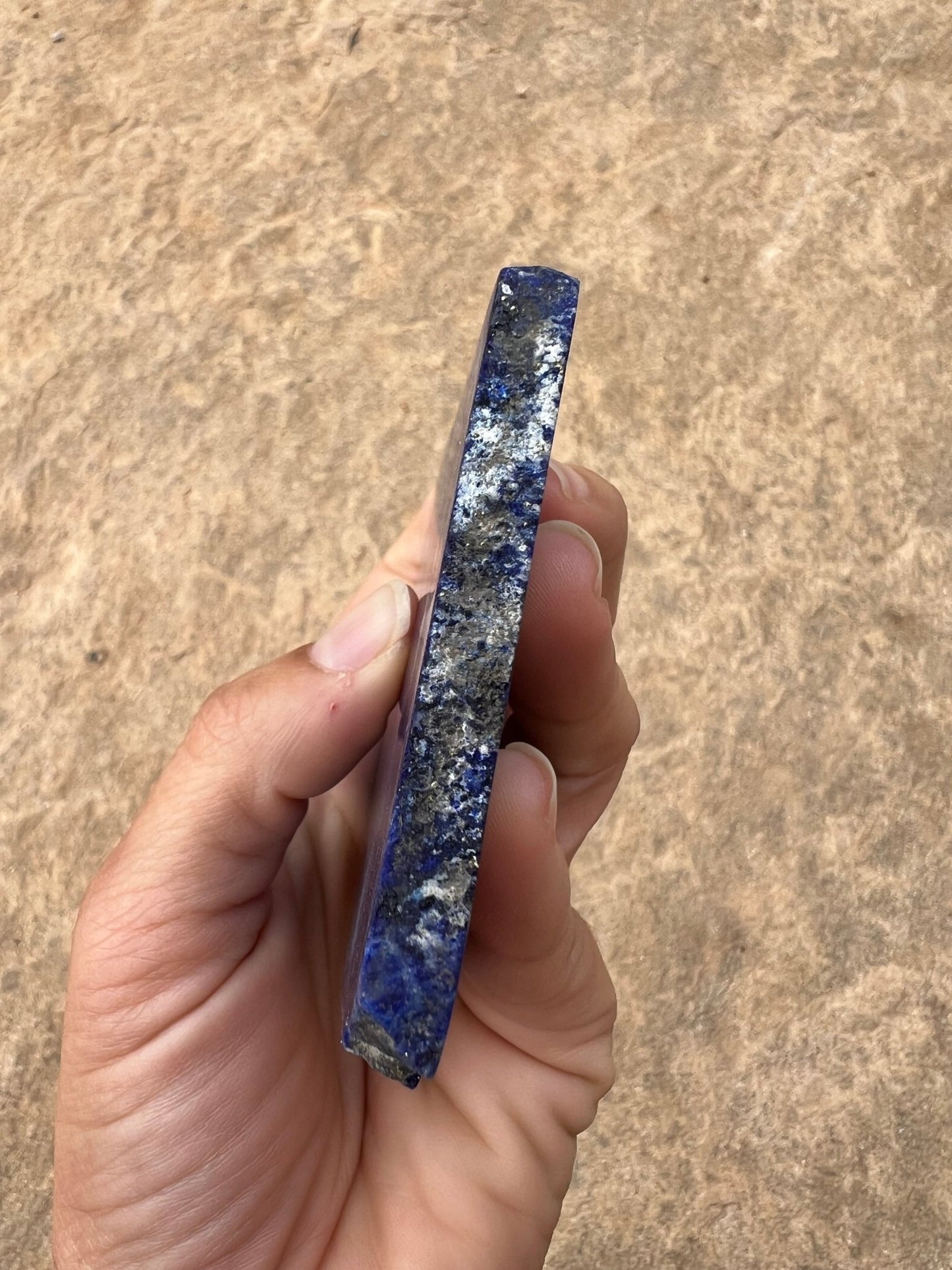 Lapis Lazuli Slab 125g - Purple Door Alchemy