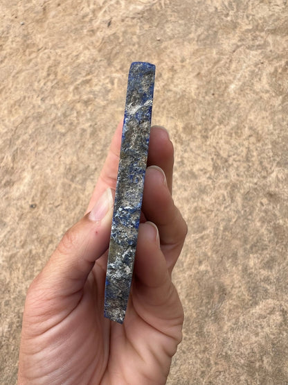 Lapis Lazuli Slab 125g - Purple Door Alchemy