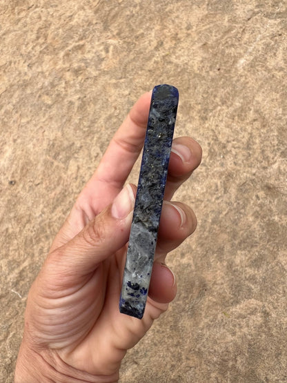 Lapis Lazuli Slab 126g - Purple Door Alchemy