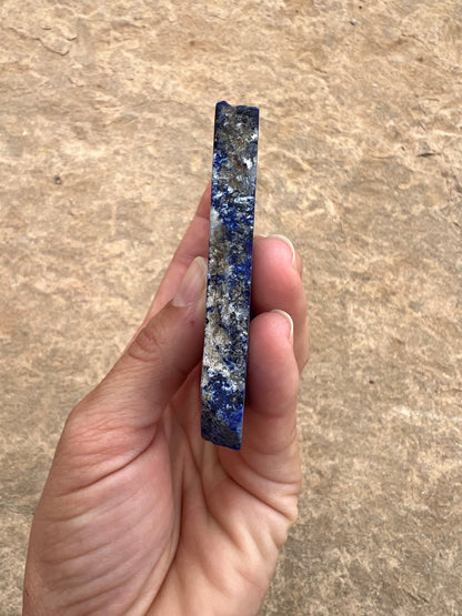 Lapis Lazuli Slab 145g - Purple Door Alchemy