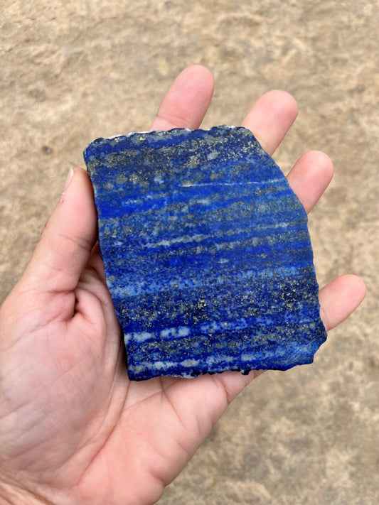 Lapis Lazuli Slab 150g - Purple Door Alchemy