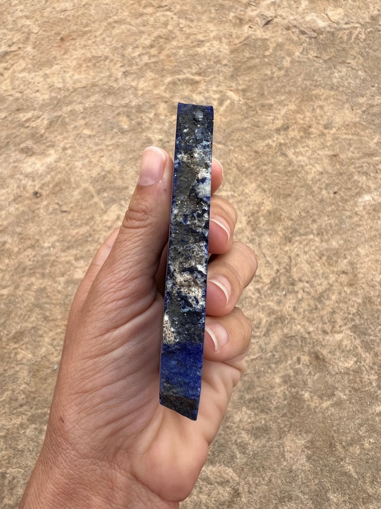 Lapis Lazuli Slab 150g - Purple Door Alchemy
