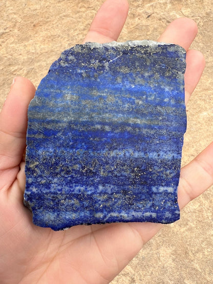 Lapis Lazuli Slab 150g - Purple Door Alchemy