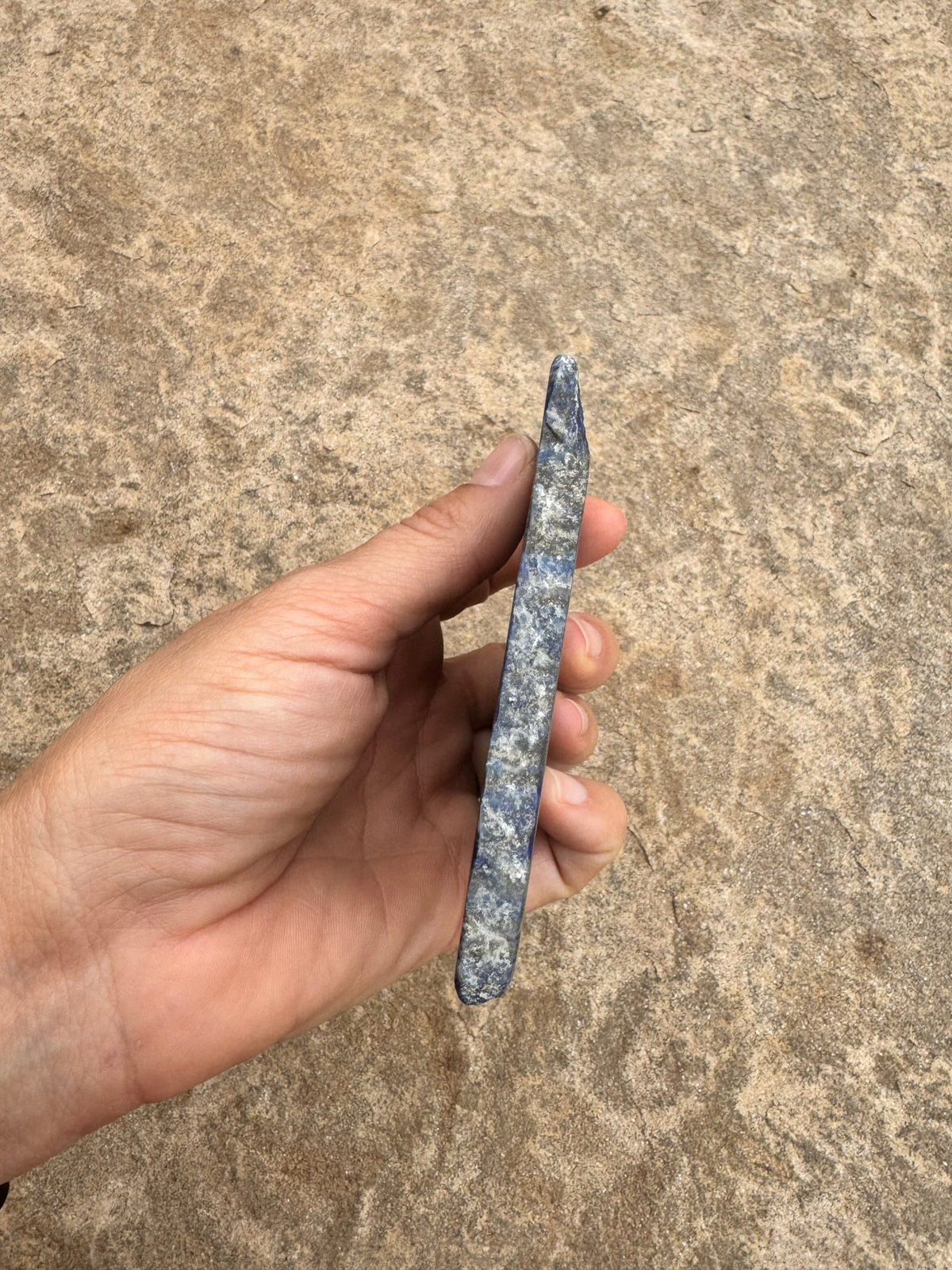 Lapis Lazuli Slab 171g - Purple Door Alchemy