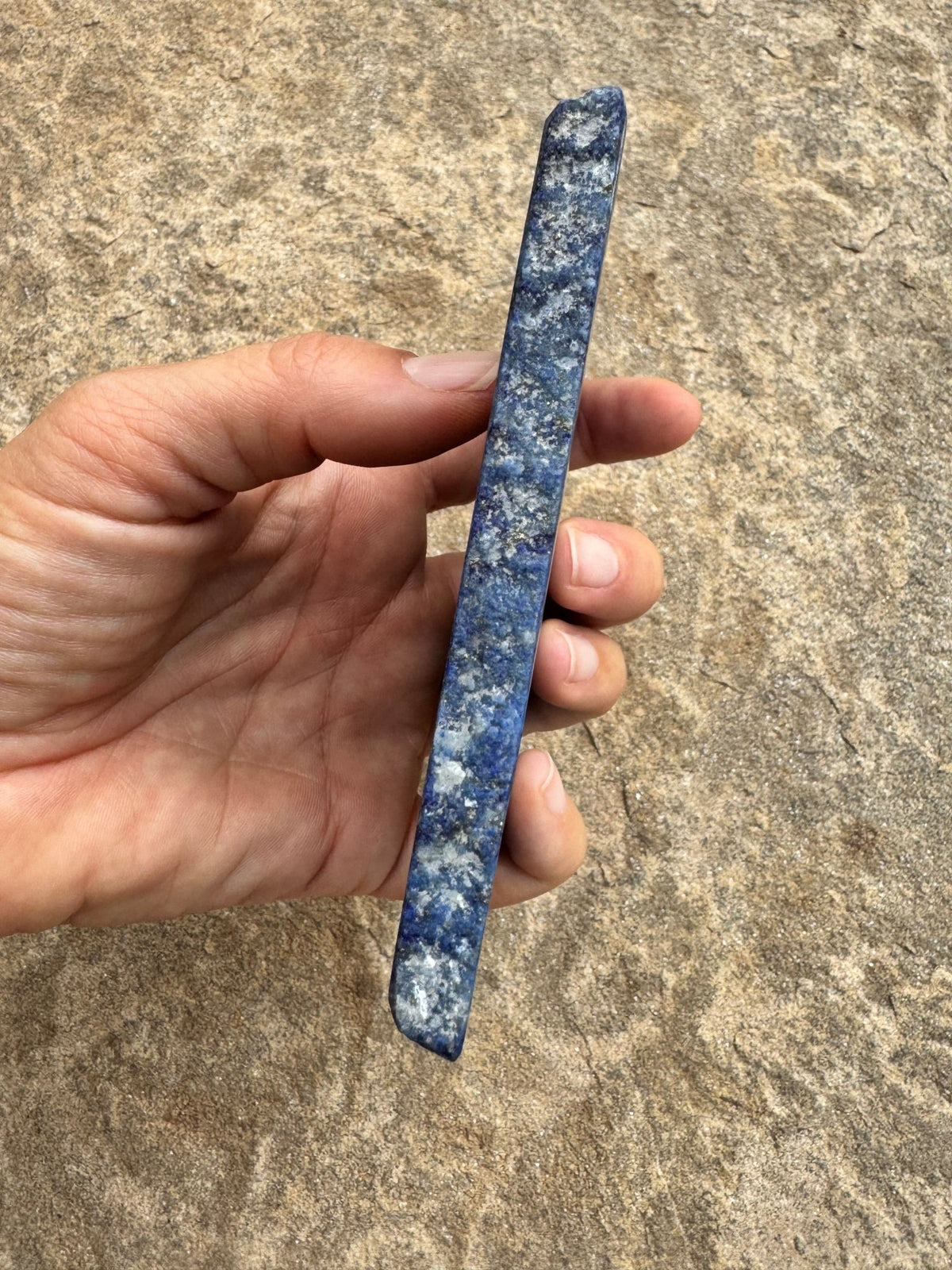 Lapis Lazuli Slab 246g - Purple Door Alchemy