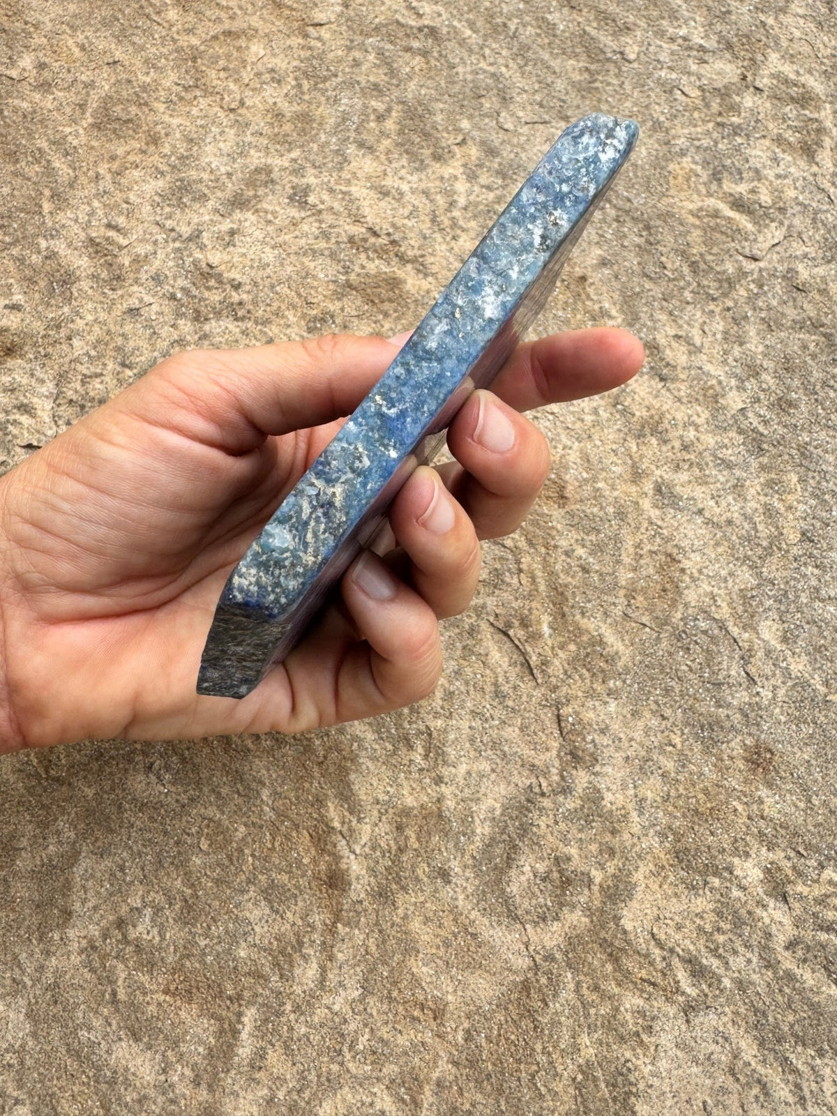 Lapis Lazuli Slab 246g - Purple Door Alchemy