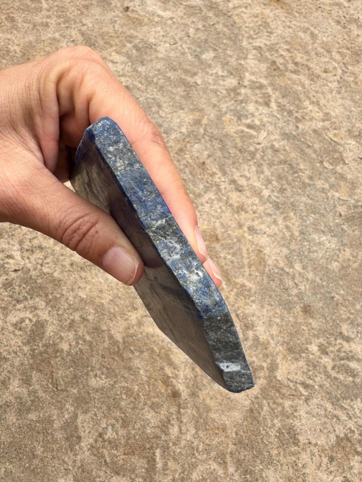 Lapis Lazuli Slab 259g - Purple Door Alchemy