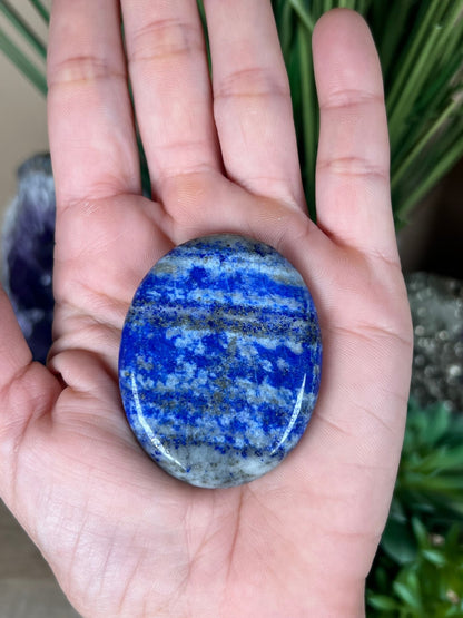 Lapis Lazuli Worry Stone - Purple Door Alchemy