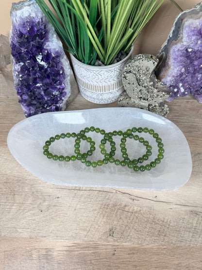 Large Freeform Selenite Bowl 10in - Purple Door Alchemy