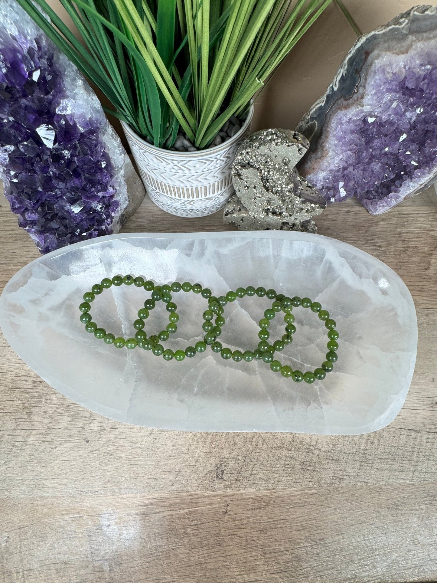 Large Freeform Selenite Bowl 12in. - Purple Door Alchemy