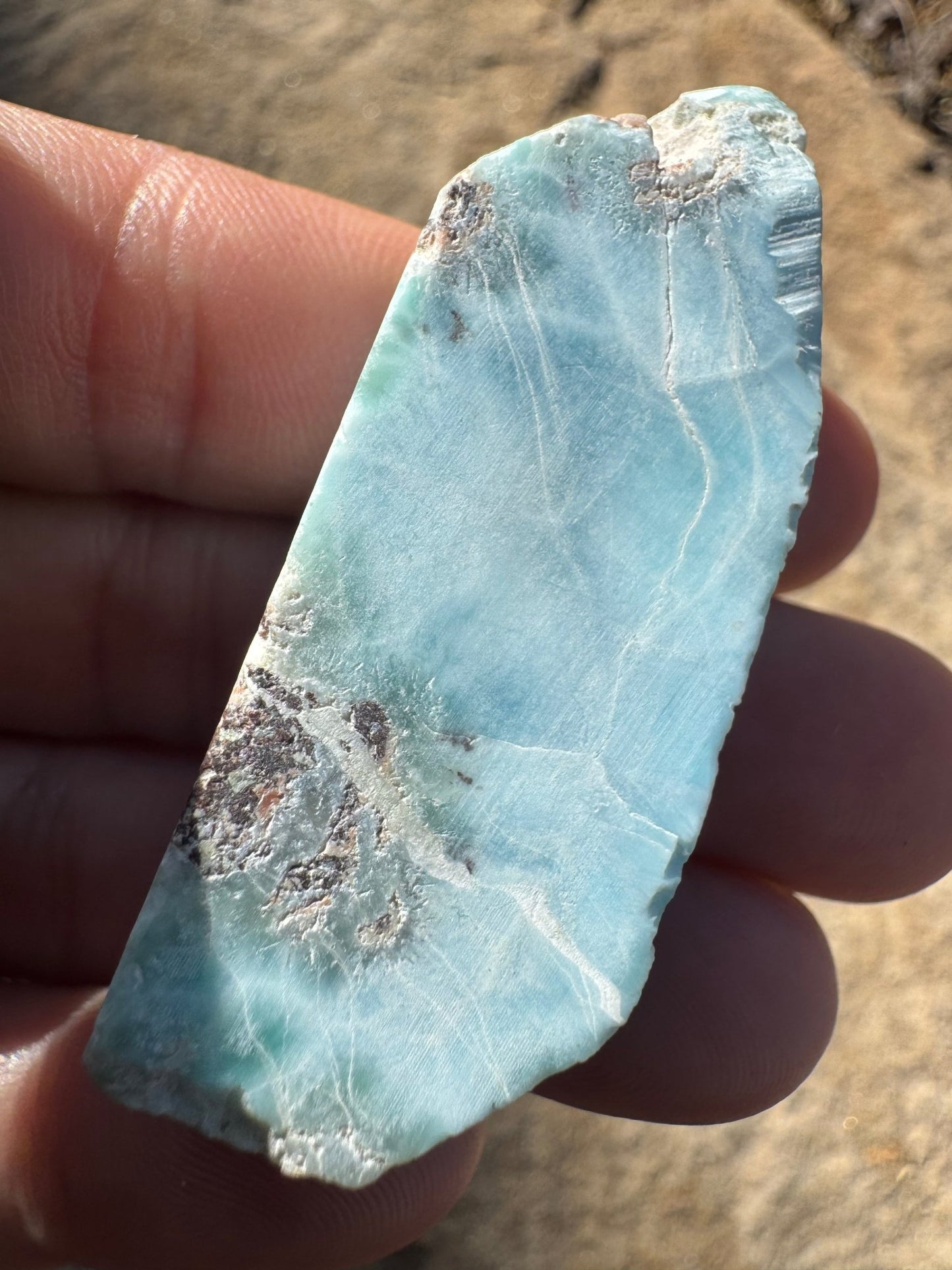 Larimar Slab 23g - Purple Door Alchemy
