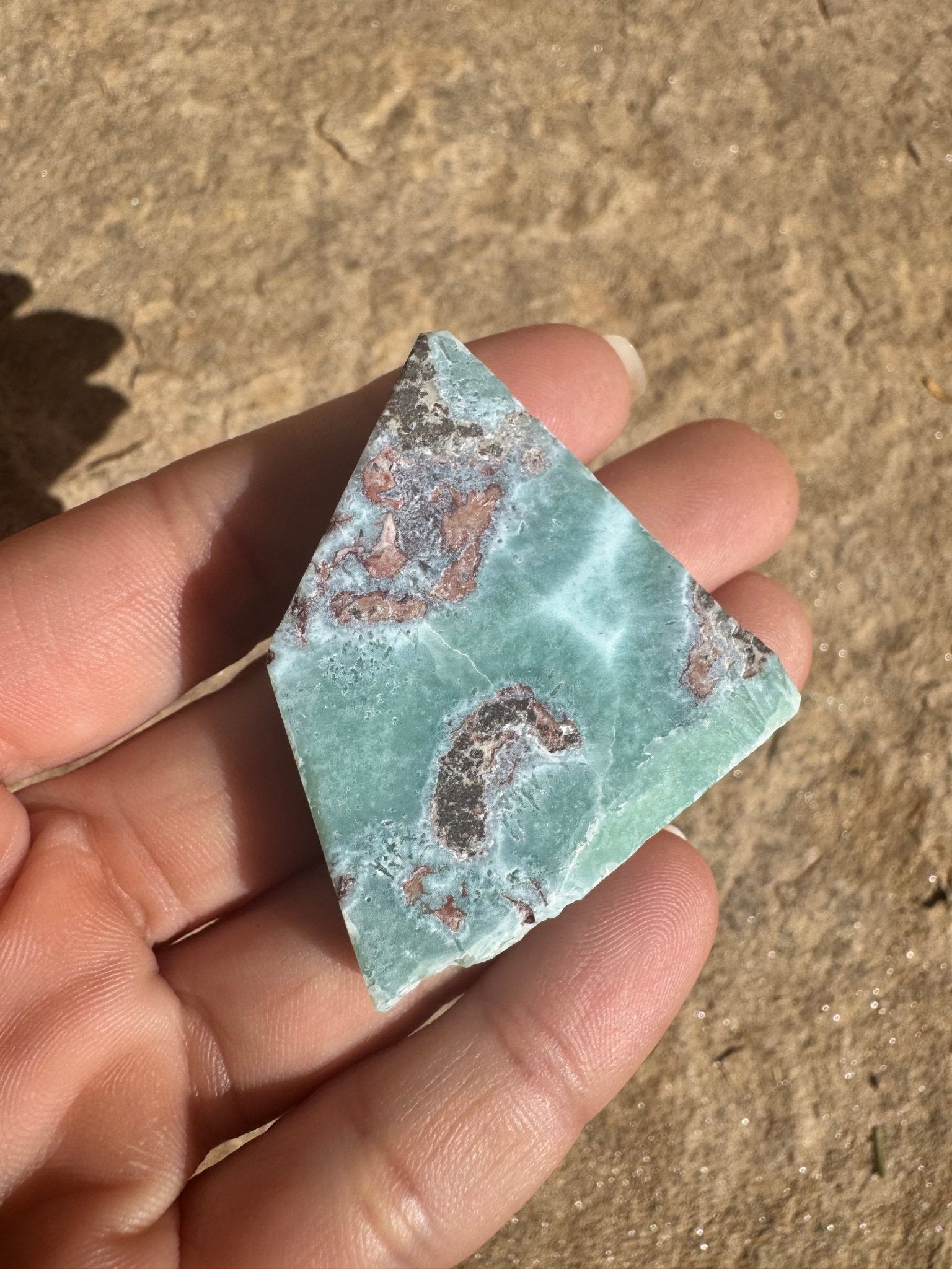Larimar Slab 29g - Purple Door Alchemy