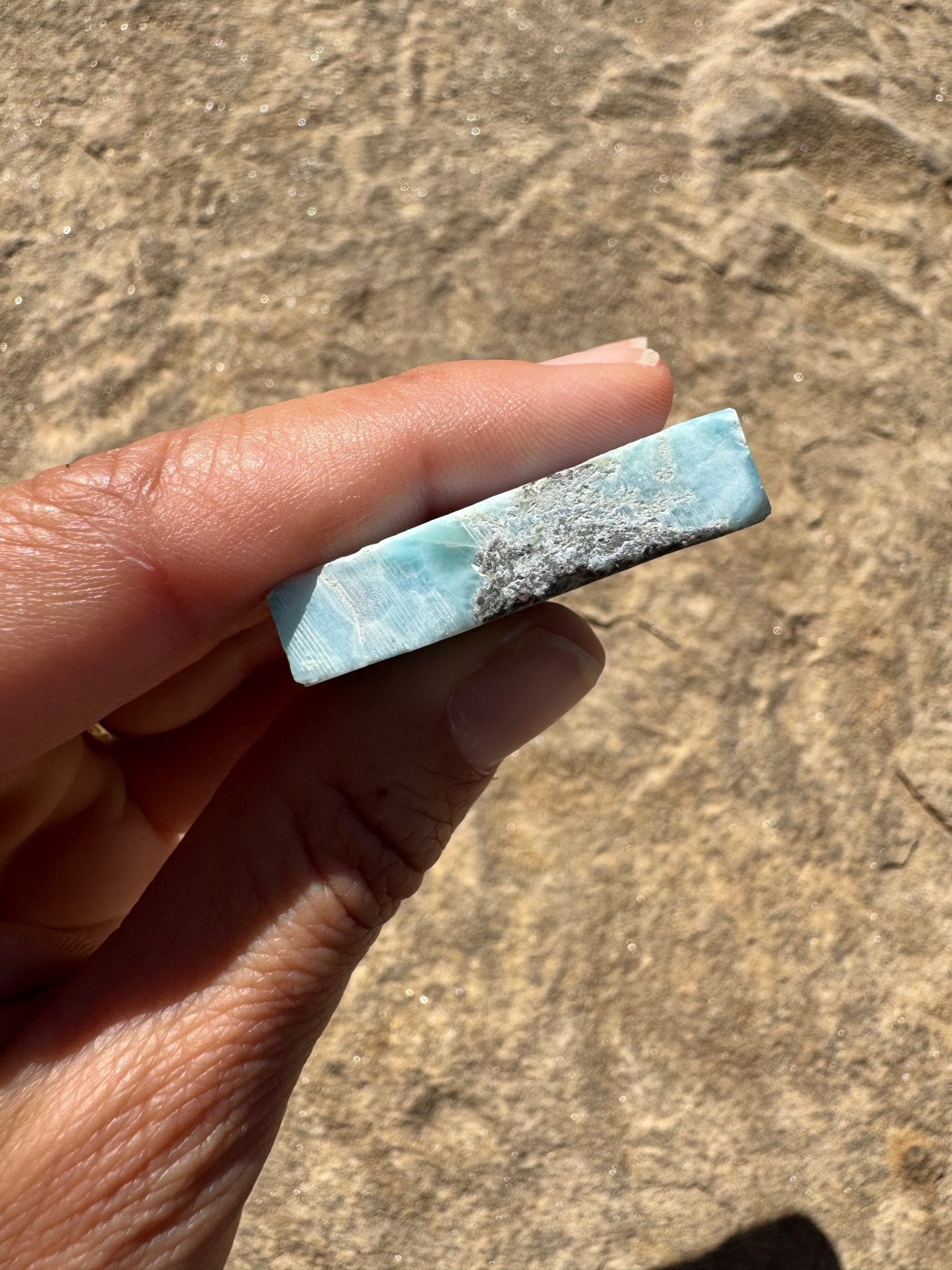 Larimar Slab 35g - Purple Door Alchemy