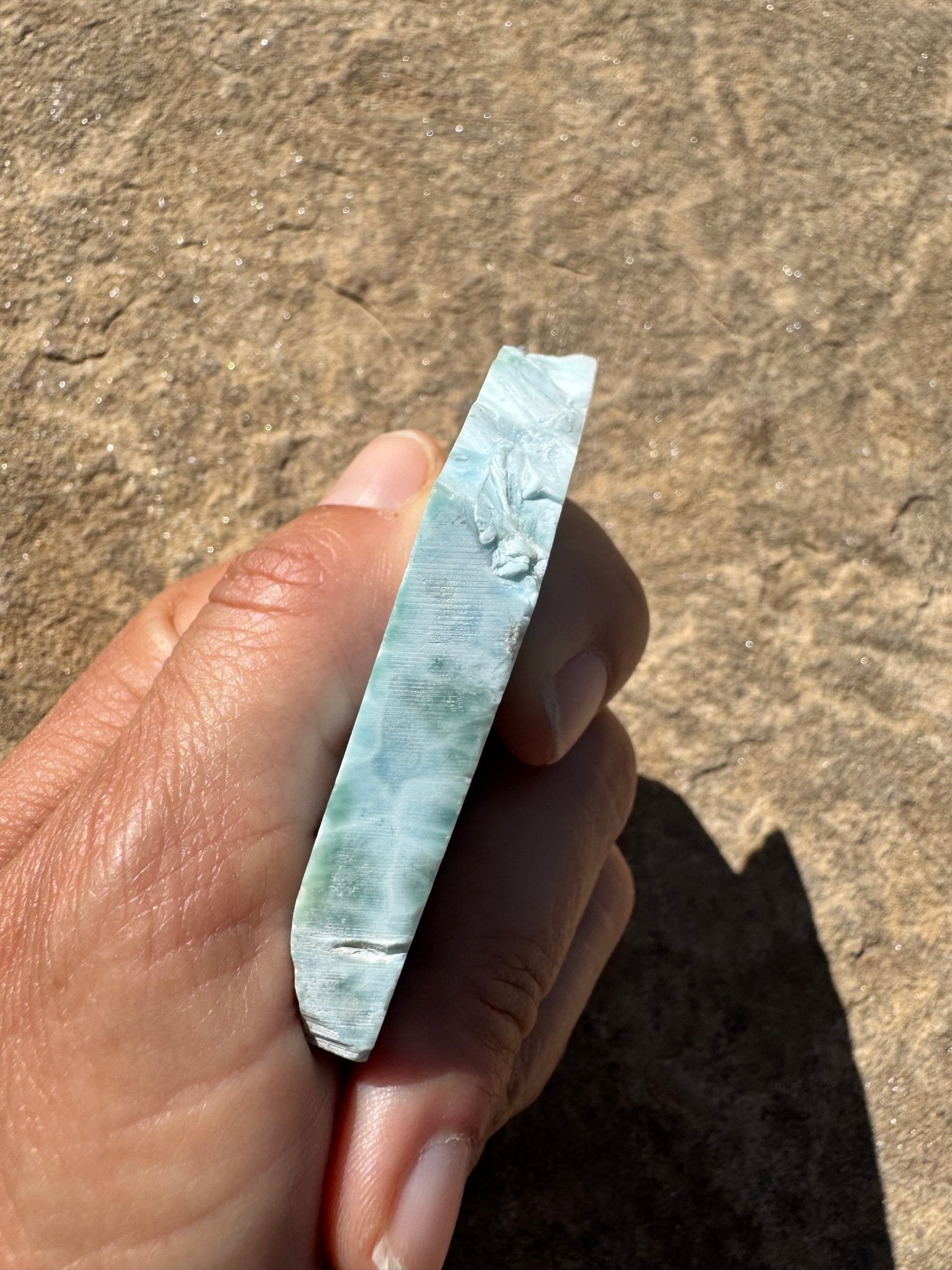 Larimar Slab 48g - Purple Door Alchemy