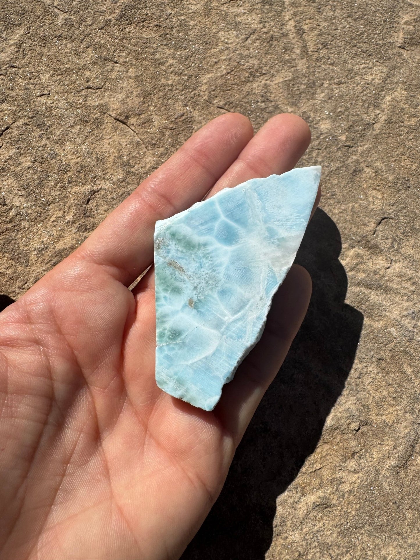 Larimar Slab 48g - Purple Door Alchemy