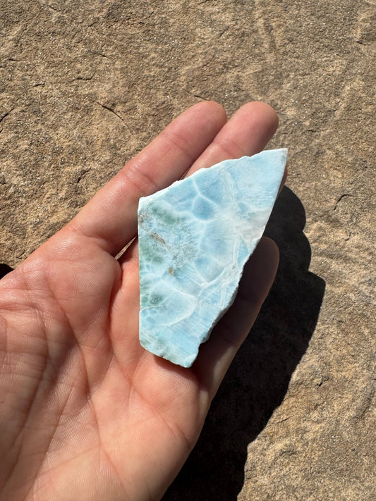 Larimar Slab 48g - Purple Door Alchemy
