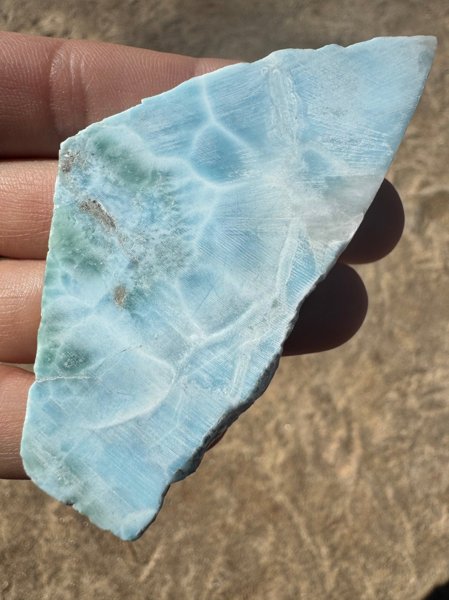 Larimar Slab 48g - Purple Door Alchemy
